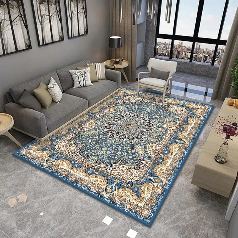 IJU042 Karpet Lantai Eropa Style Uk 210 x 160cm/Karpet Turkey Bermotif/ Tikar Karpet ruang Tamu