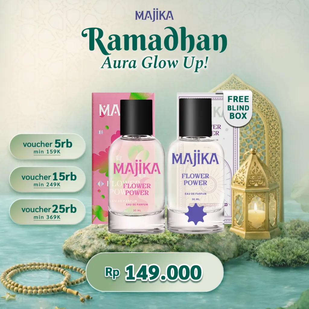 MAJIKA Flower Power Eau de Parfum FREE Blind Box Magic 5