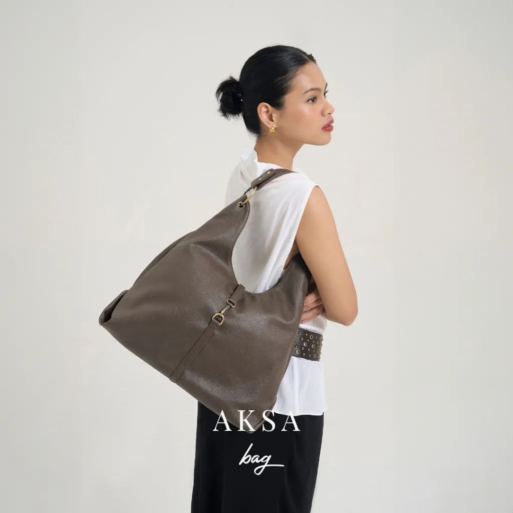 Aksa bag - AMRETA - TAS WANITA - VINTAGE SHOULDER BAG - TAS LAPTOP FIT 14 INCH