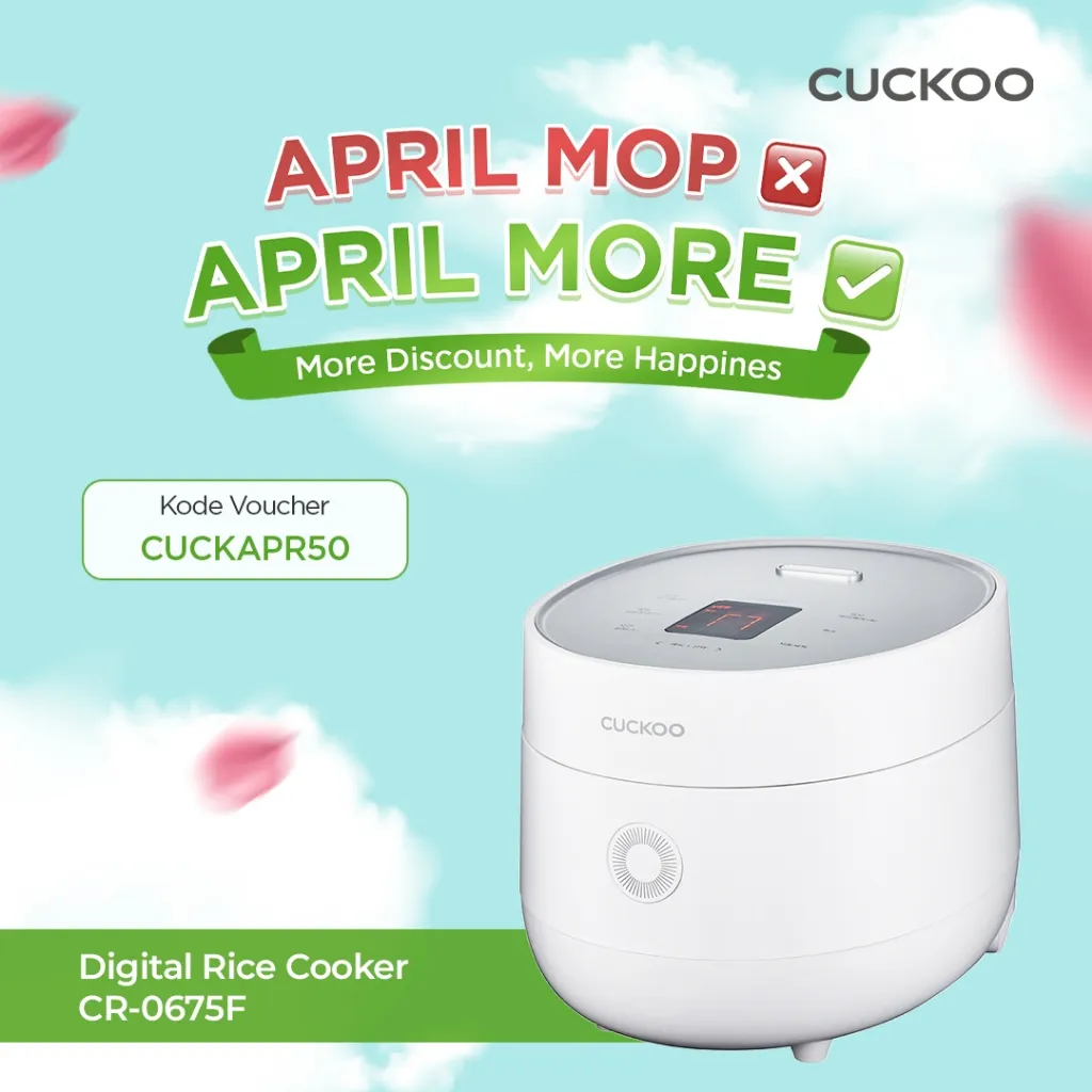CUCKOO Digital Rice Cooker 1L CR-0675F Magic Com Penanak Nasi
