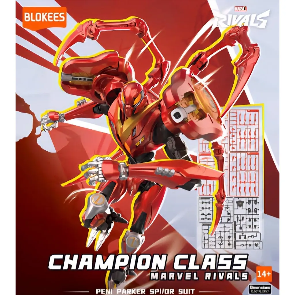 [ READY STOCK ] Blokees Marvel Rivals Peni Parker [DR Suit] / Venom / Spiderman Classic Class Global Version