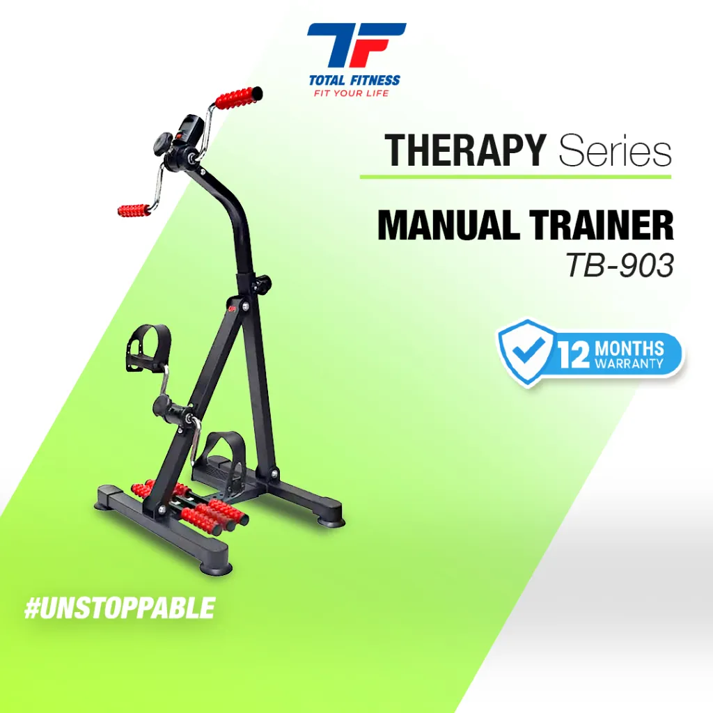 TOTAL FITNESS Manual Trainer Terapi Sepeda Statis Multifungsi TB-903