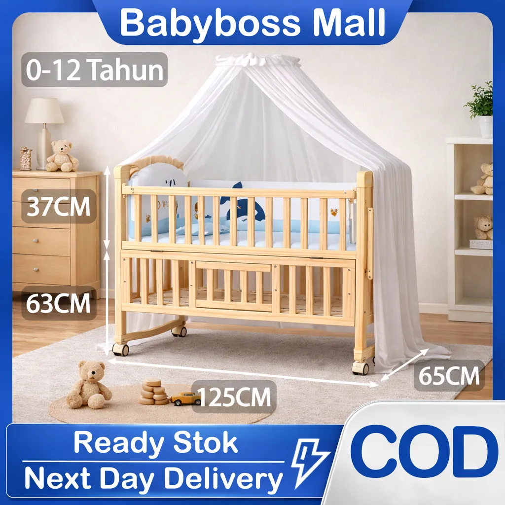 Tanpa Cat Tanpa Formalin Tempat Tidur Bayi Kayu Box Bayi Tempat Tidur Bayi Set Lengkapbok Bayi Tempat Tidutempat Tidur Anak Kartu Garansi Purna Jual 10 Tahun