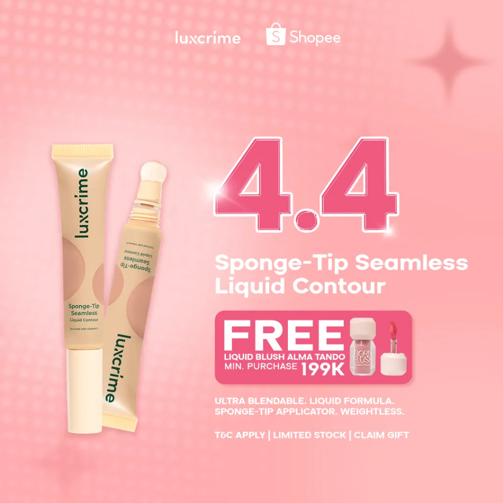 Luxcrime Sponge-Tip Seamless Liquid Contour