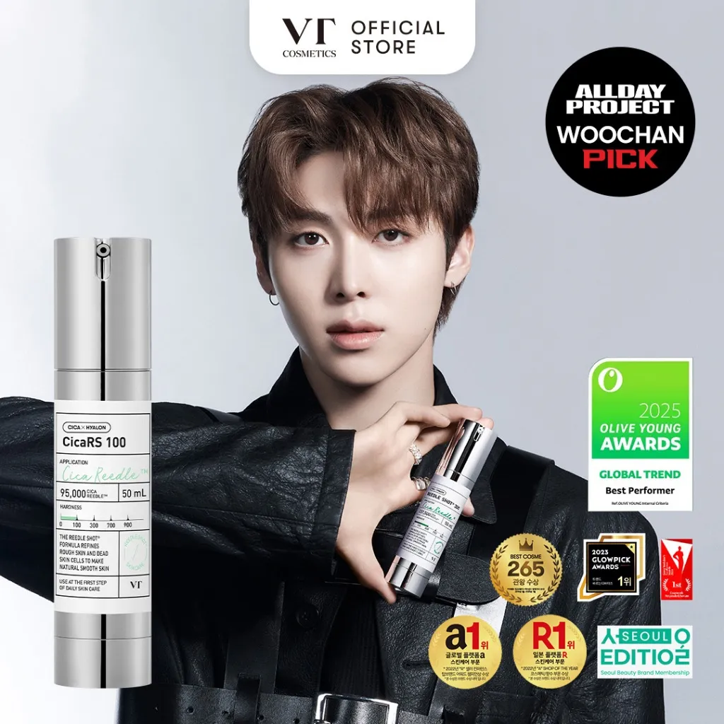 VT Cosmetics CicaRS 100 Korean Skin Booster 50ml Skin Repair