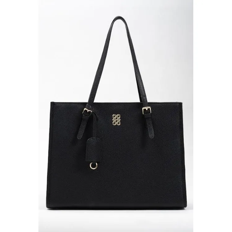 Pomelo. Odile Pomelo Tote Bag - Black