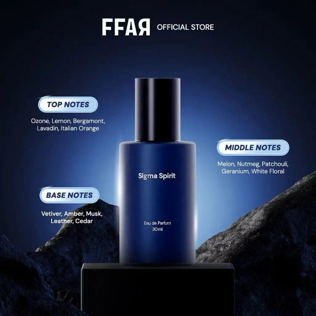 FFAR x RAFFI AHMAD Sigma Spirit Eau de Parfum | Parfume Pria 30 ml Rafi Achmad Far EDP Pewangi Aroma