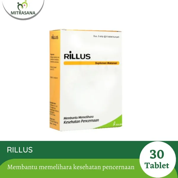 Rillus 30 Tab - Suplemen Makanan