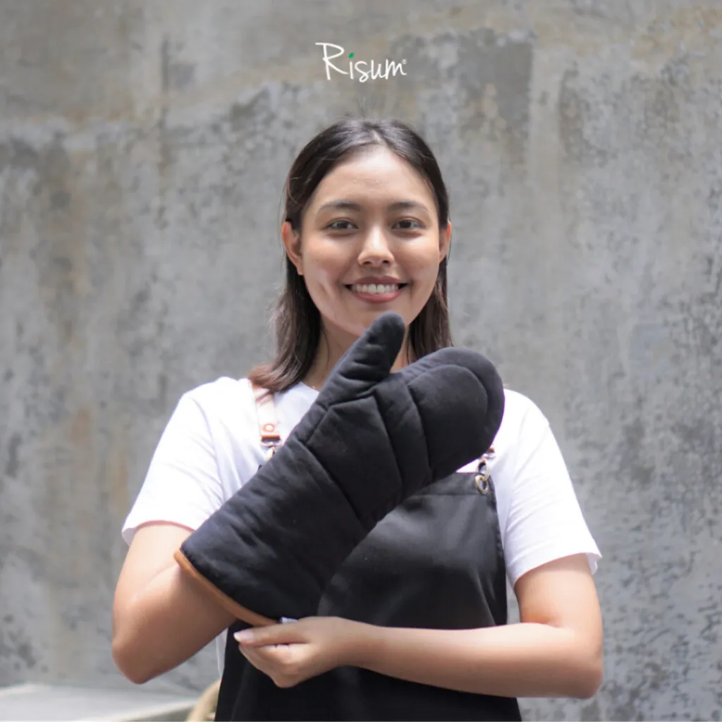 RISUM Sarung Tangan Oven/ Oven Mitt/ Oven Glove Premium