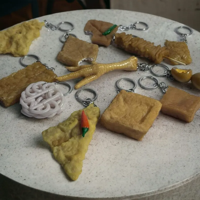 Gantungan Unik Gantungan Gorengan Gantungan Kunci Gantungan Tas Aksessories Unik