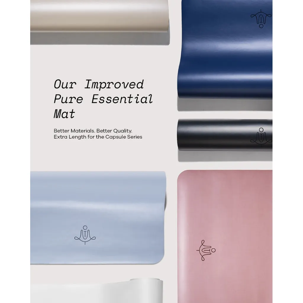 theminimalistyogi x yoganesia | pure essential yoga mat 4.5mm