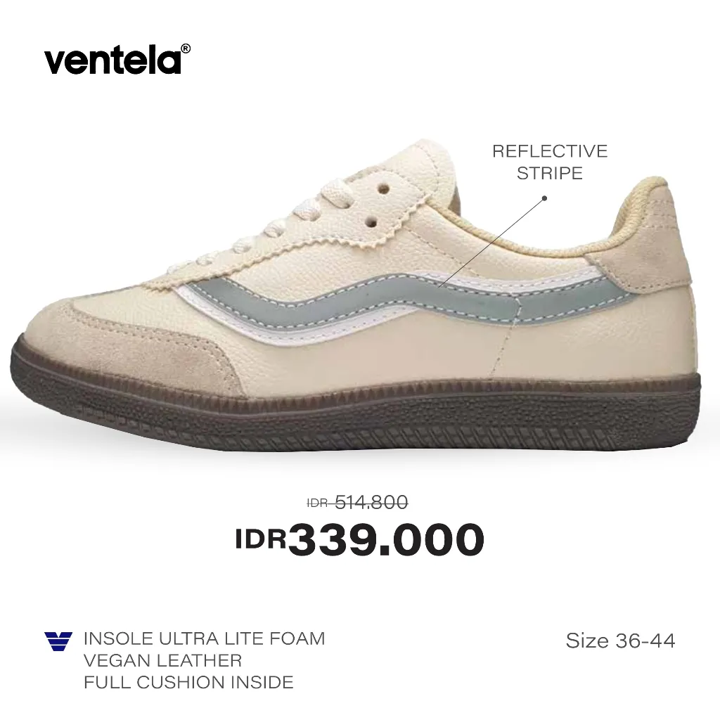 Ventela [Original] V23 Low Cream Brown