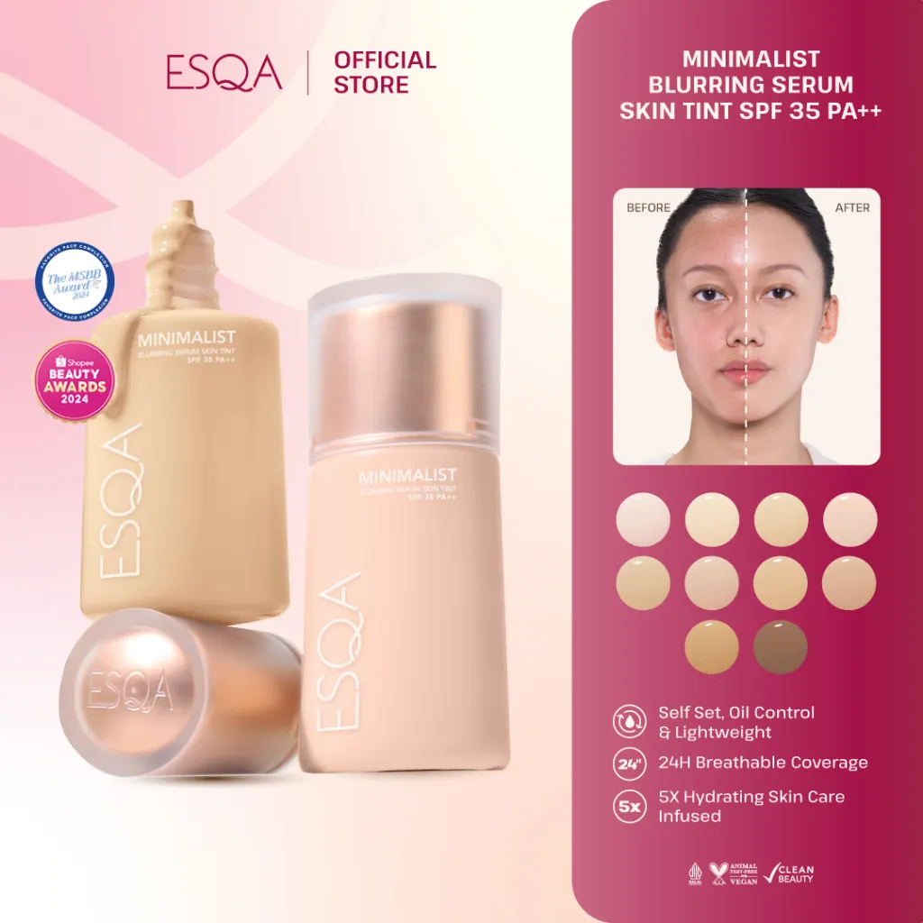 ESQA Minimalist Blurring Serum Skin Tint SPF 35 PA++