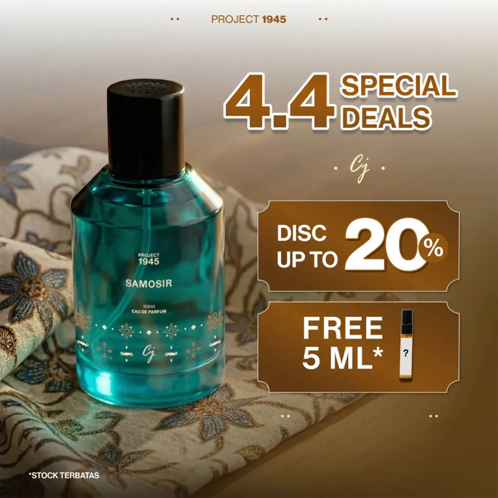 Project 1945 x CJ Samosir Perfume | EDP Parfum Unisex 100ml