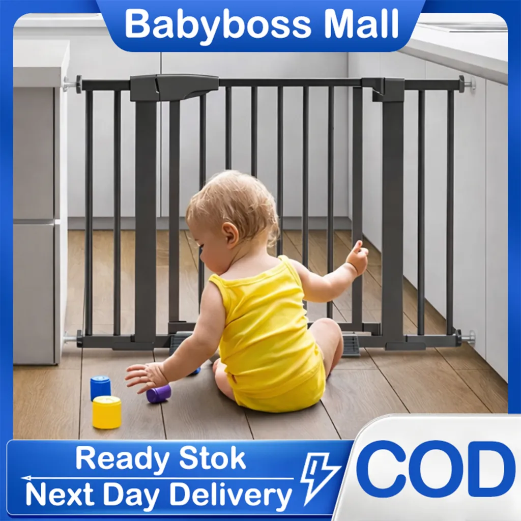 BabyBoss Baby Safety Gate Pagar Pintu Untuk Bayi Extension Safety Gate Anjing Pagar Pintu Safety Gate Bayi