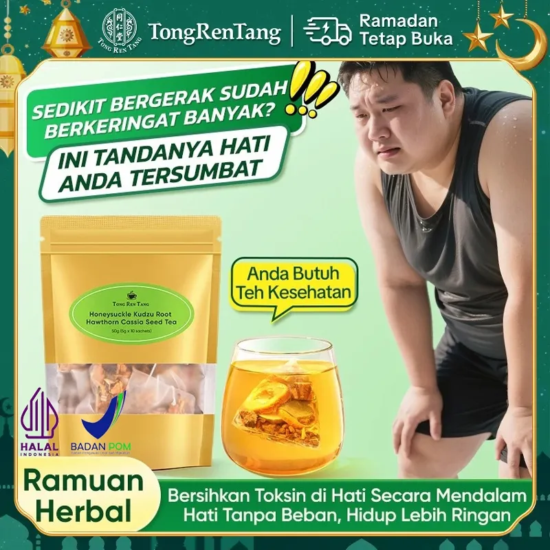 Teh Tong Ren Tang Herbal Alami | Bantu Jaga Kesehatan Hati & Detoks Lemak