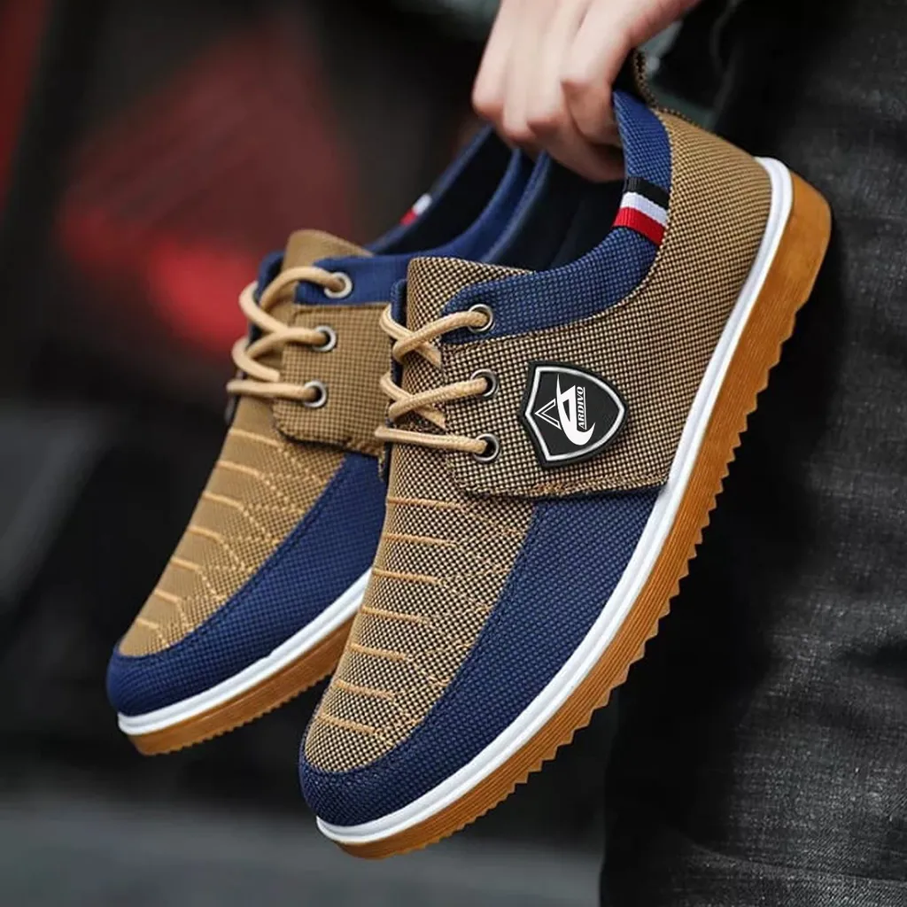 Sepatu Pria Sneakers Casual Dewasa Import Kanvas 39-43