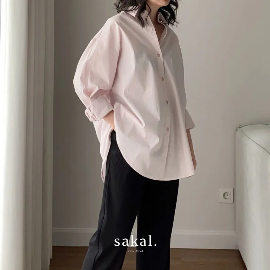 SAKAL Oversized Poplin Shirt
