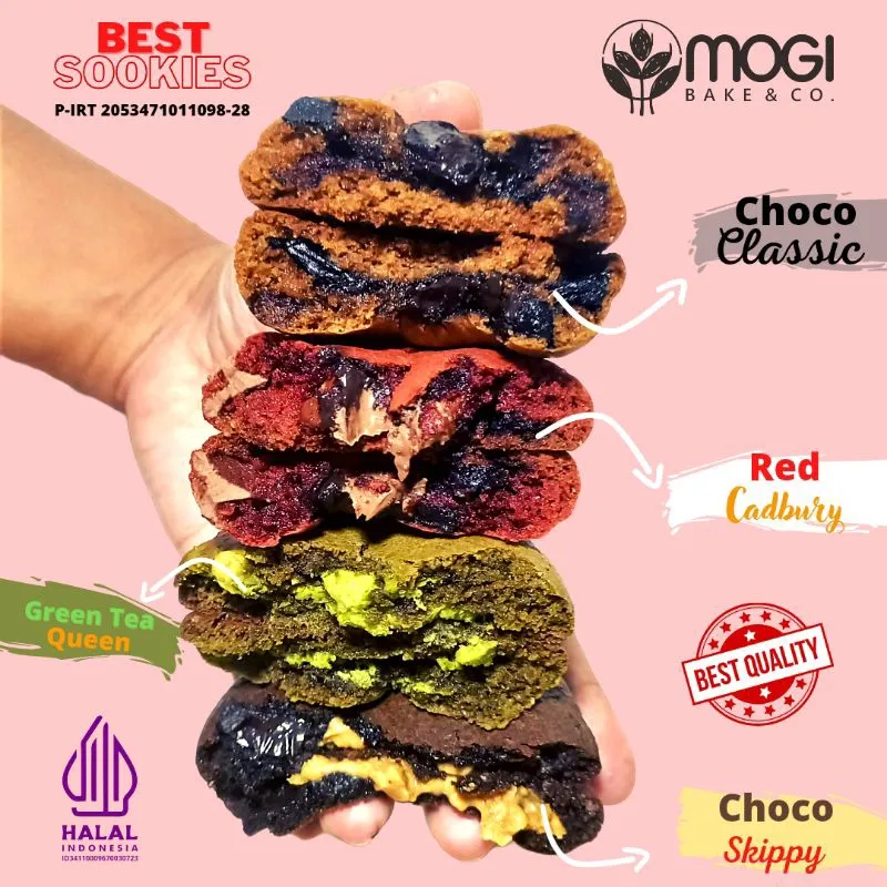 BEST SOFT COOKIES - MOGI Buy 5 cookies Get 1 free ( min. 2pcs )