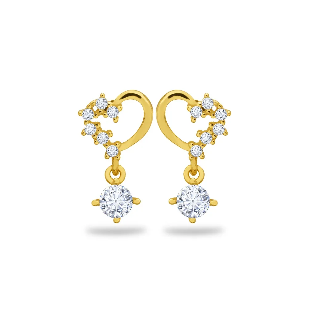 Dear Me - Alicia Earring 925 Sterling Silver 14K Gold Plated Anting Wanita S925 Lapis Emas Aksesoris