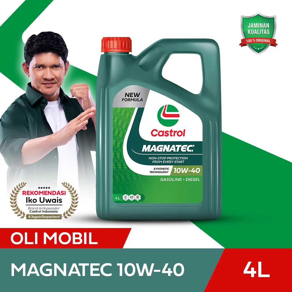 Oli Mesin Mobil Castrol MAGNATEC 10W-40 (4L)