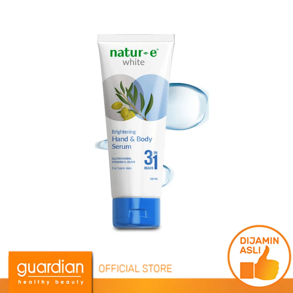 NATUR-E White Brightening Hand and Body Serum 180ml
