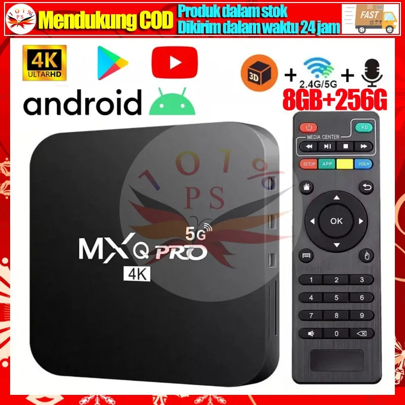 2025 Latest  Android Box 4K Ultra HD TV Box 8g+256gb Rom TV BOX 4G Wifi Set Top Box Tv Digital Smart Tv Box