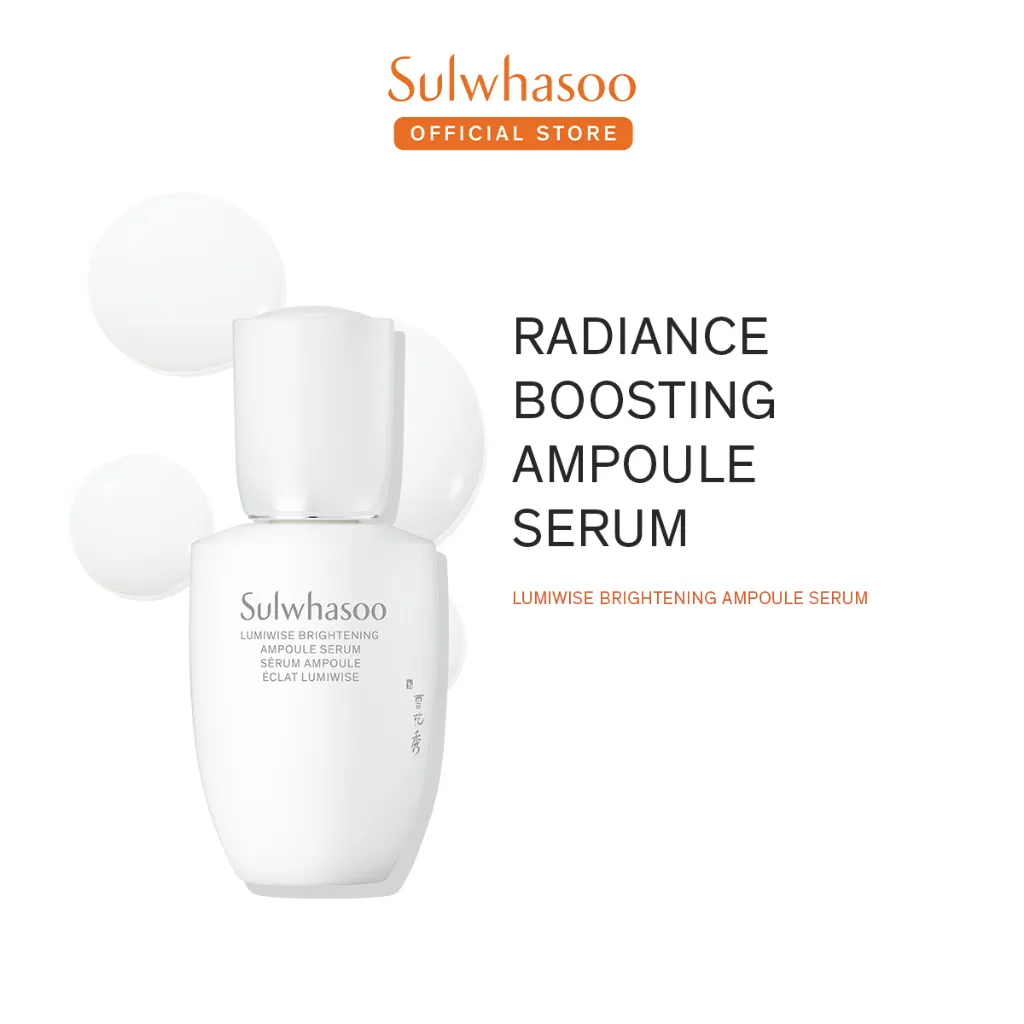 Sulwhasoo Lumiwise Brightening Ampoule Serum 30ML - Skincare, Mencerahkan Kulit, Dark Spot, Ampul, Regenerating, Strengthening, Anti Aging