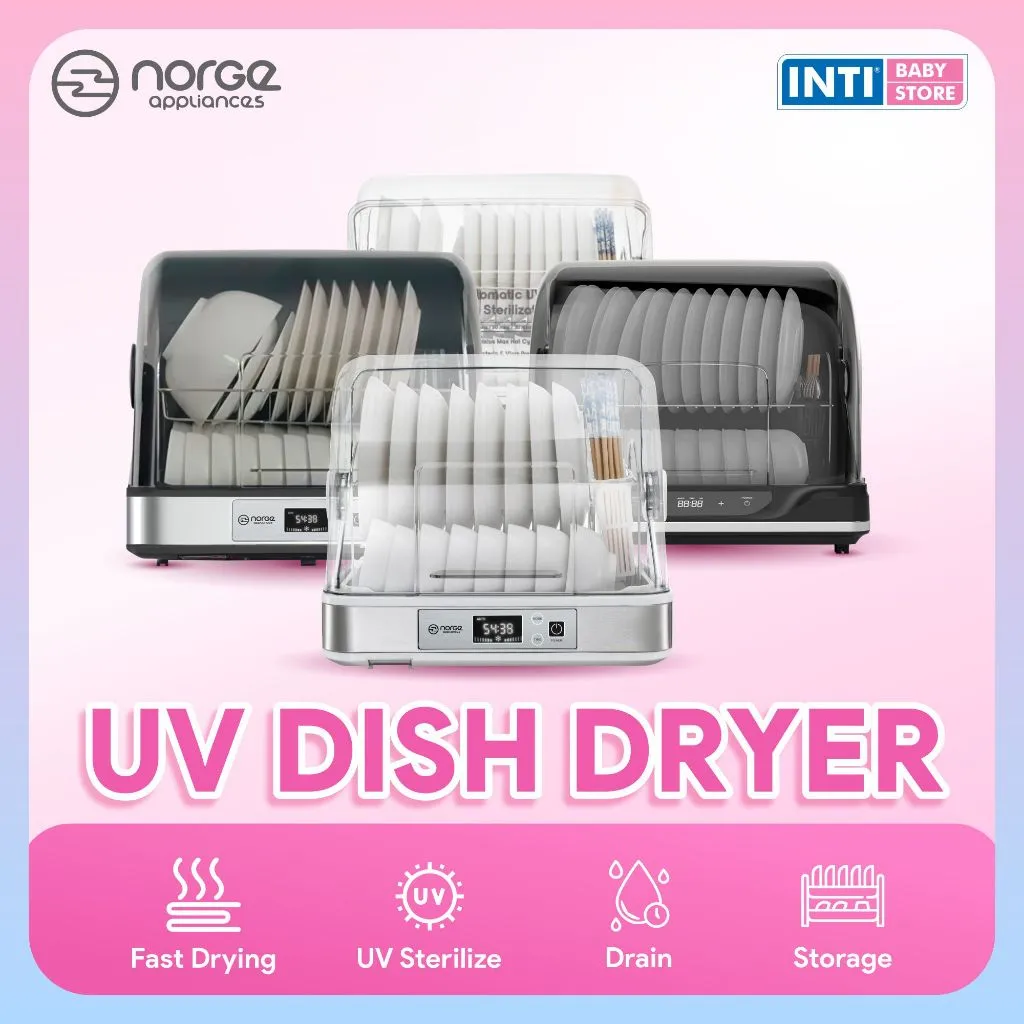 Norge - UV Dish Dryer & Sterilizer 4 In 1 Table Top 28L / 45L / 50L / 52L / 55L | GARANSI RESMI
