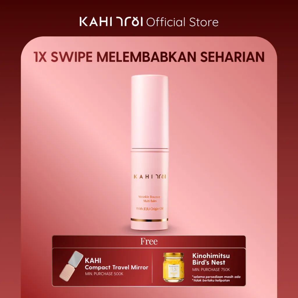 [Official] KAHI Wrinkle Bounce Multi Balm — Viral Korean Anti-Aging Skincare Moisturizing Balm — 9g