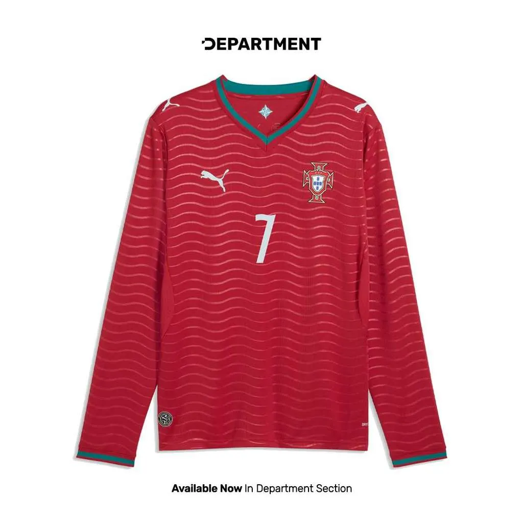 PUMA PORTUGAL 2026 LS REPLICA HOME PLAYER 78814277 Jersey Bola Pria ORIGINAL