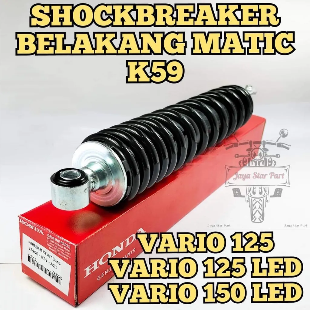 (ORI) SHOCKBREAKER BELAKANG HONDA K59 VARIO KUALITAS ASLI ORIGINAL PRESISI SHOCK VARIO 125 SHOK VARIO 150 LED SOK VARIO 125 LED