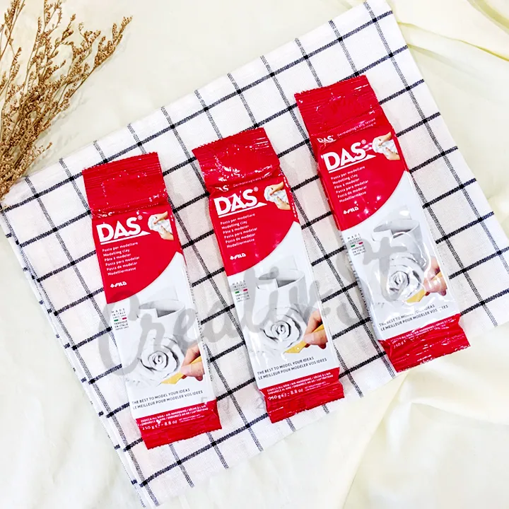 DAS Modelling Clay 250 Gr Tanah Liat Air Dry Kerajinan Sculpting Pottery