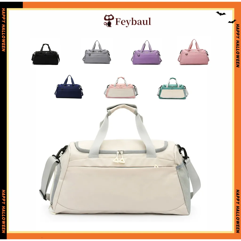 Feybaul Tas perjalanan Tas gym Tas olahraga Tas tangan Tas kabin Tas outdoor Tas kombinasi koper Dapat dibawa ke dalam pesawat C011