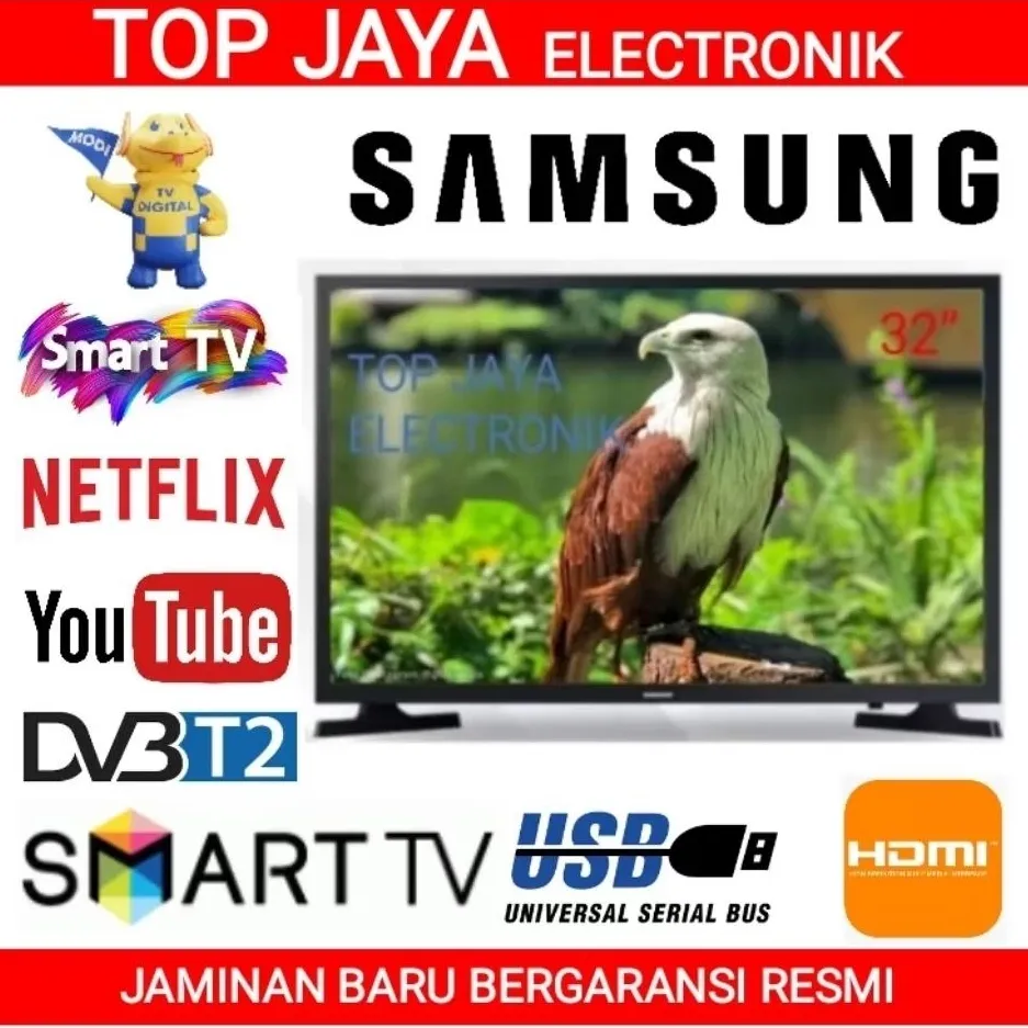 LED TV SAMSUNG 32 INCH SMART TV BARU BERGARANSI RESMI
