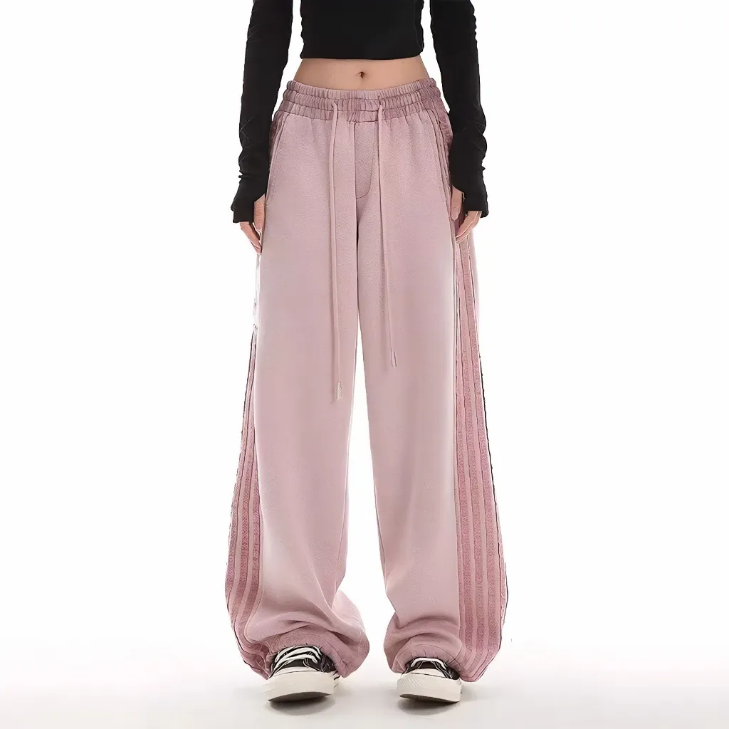 GDTIMA Sweatpants Wanita Jogger Highwaist Celana Panjang Casual Pants Celana Korean Style