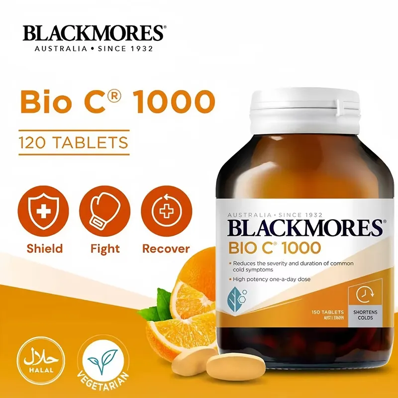 Blackmores Bio C 1000 mg 150Tablets Vitamin C Nutritional supplements