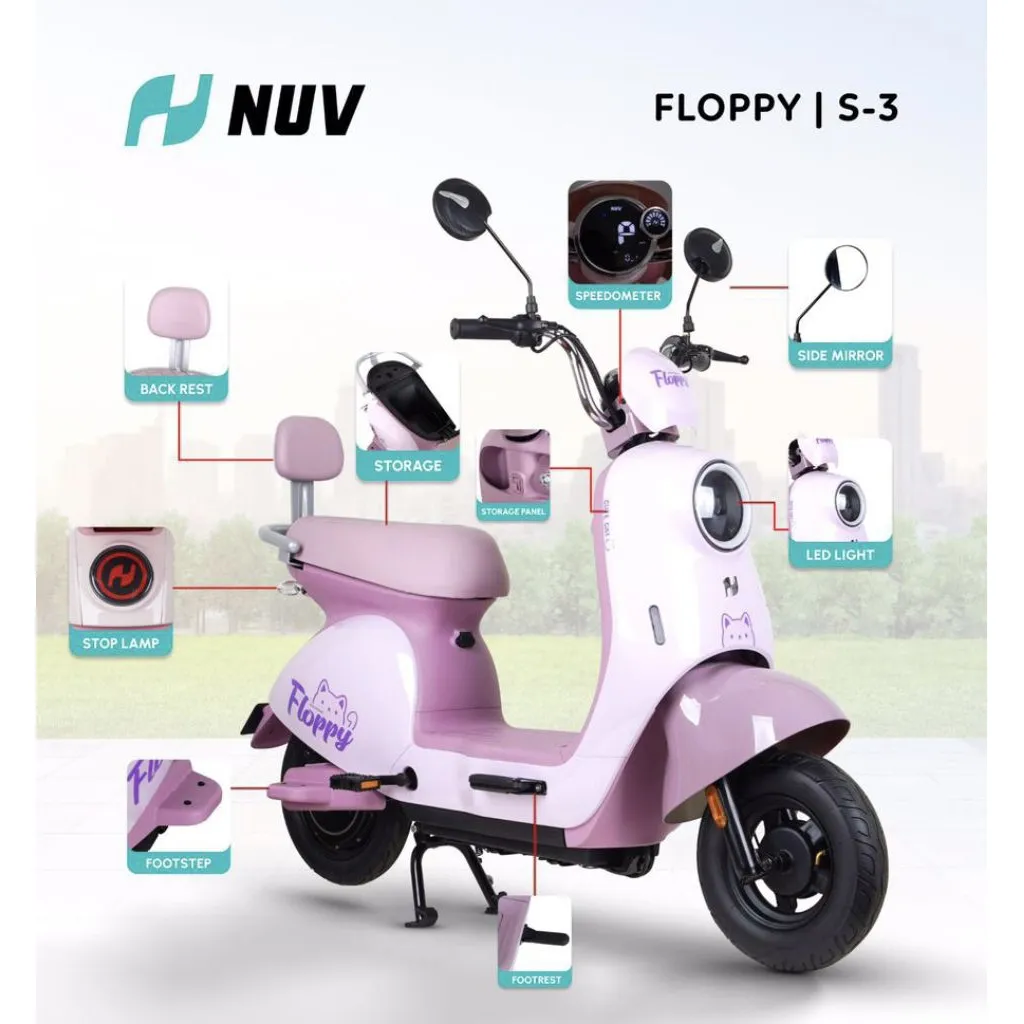 SEPEDA LISTRIK PMB NUV FLOPPY S3 / NUV NYRA S2 / NUV SAVOX S6 / NUV SPIVA F1 / NUV VERITON S7 TERBARU