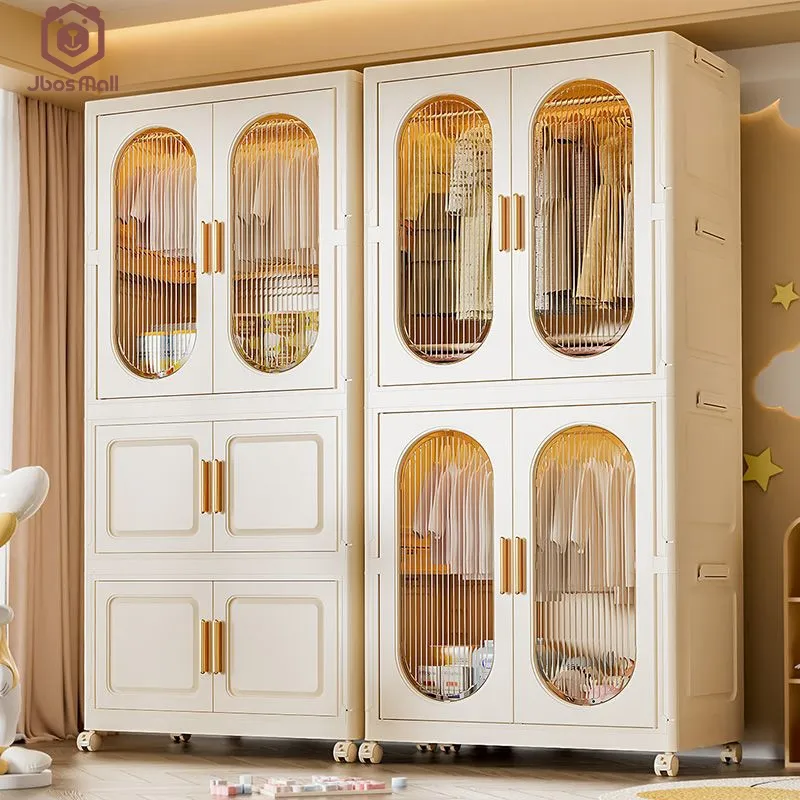 JBOS Lemari Pakaian Plastik Susun Besar Lemari Plastik Susun Estetik Minimalis Lemari Baju Bayi Anak Plastik