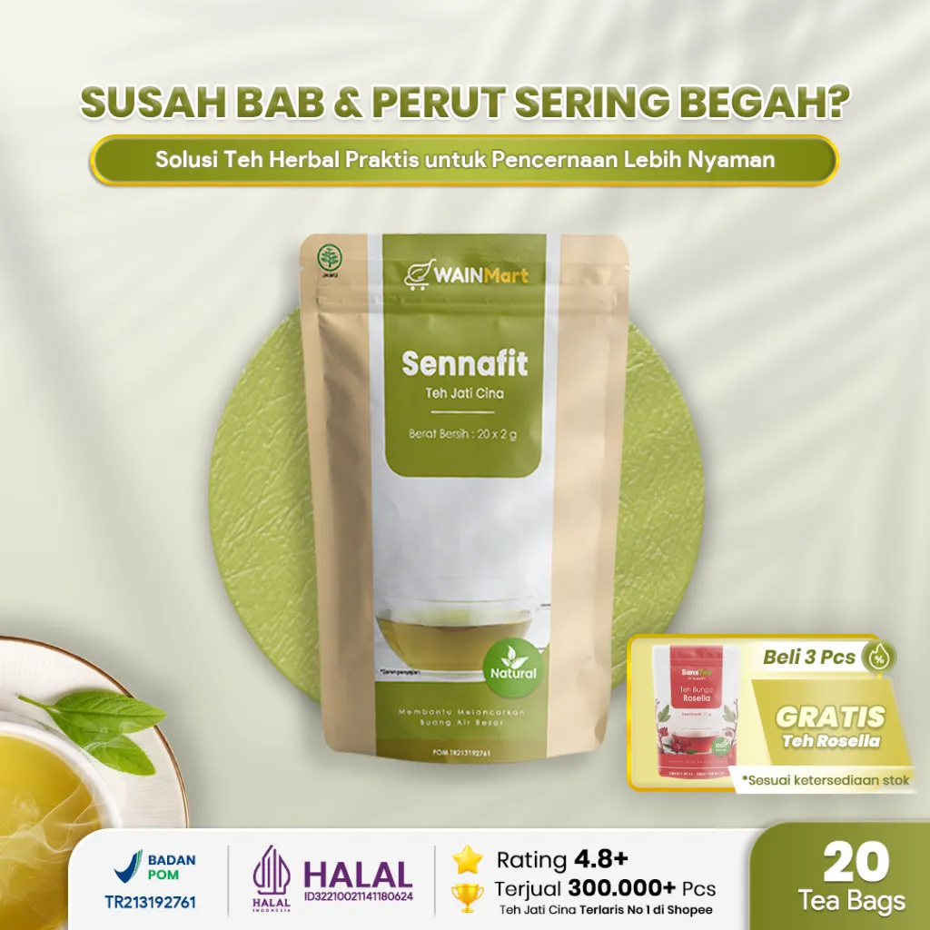 Slimming Tea Teh Pelangsing Teh Celup Daun Jati Cina Herbal Pelangsing Alami dan Peluntur Lemak