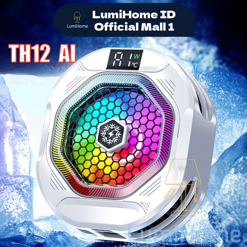 Funcooler TH12 Ai Fan Cooler Radiator Pendingin HP Cooling Fan Gaming