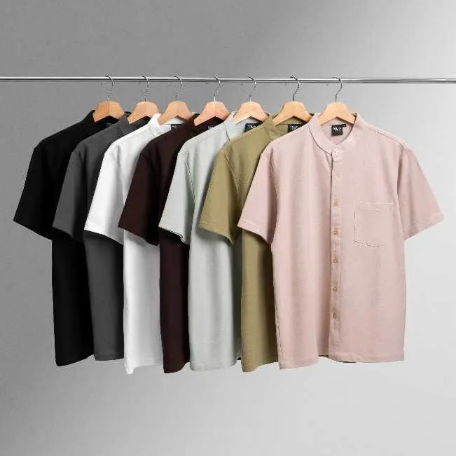 Kemeja Kerah Shanghai Premium - Blank Apparel - Fuji Kemeja Kerah Shanghai