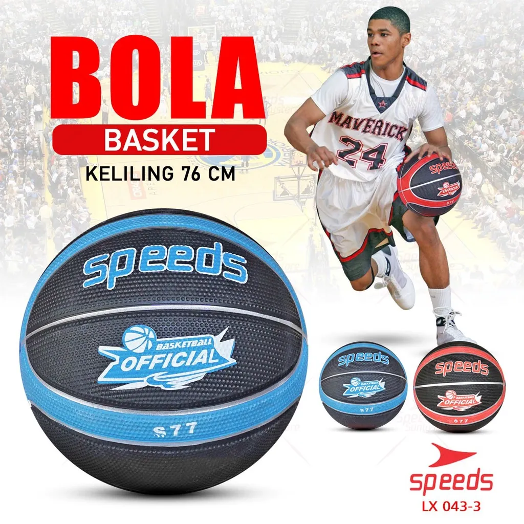 SPEEDS Bola Basket Olahraga Basketball Original Basket Ball LX 043-3
