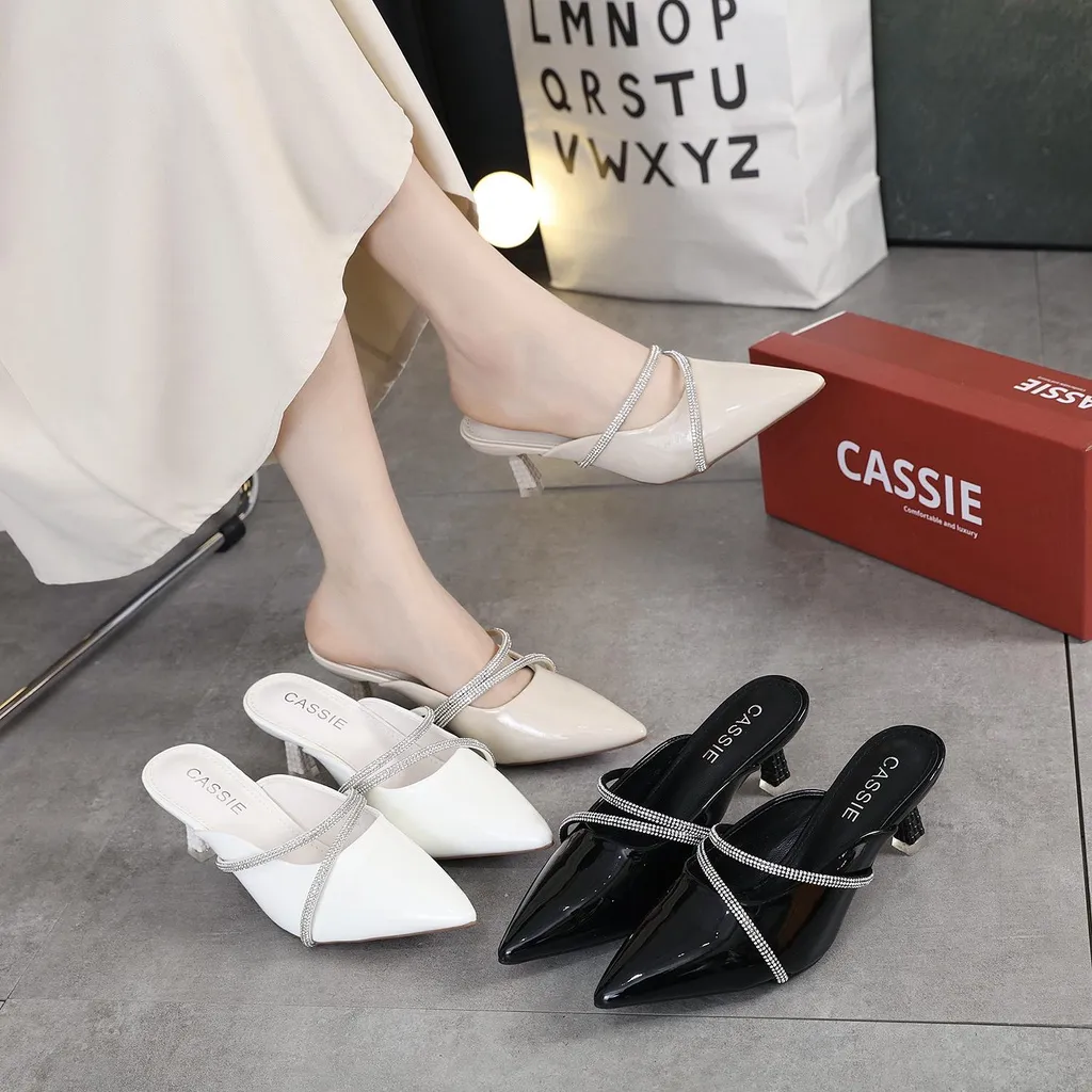 CASSIE High Heels wanita Sepatu heels wanita ( AA03 ) Sepatu Pesta wanita 6cm