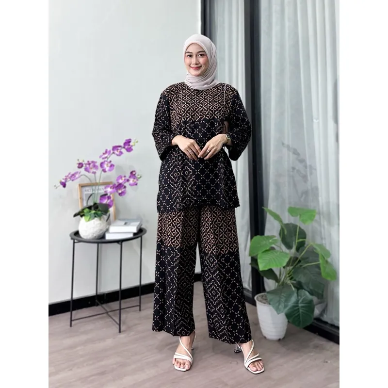 Baju Sehari Hari Stelan Rayon Premium LD 110 Bahan Adem Busui Friendly Terlaris By Putrijihabatik
