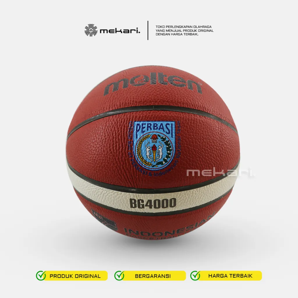 Bola Basket Molten BG4000 Size 5/6/7 (Indoor) FIBA Approved (2023-2027) - BasketBall