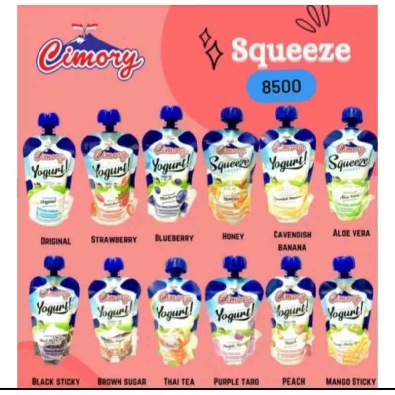 yogurt Cimory Squeeze