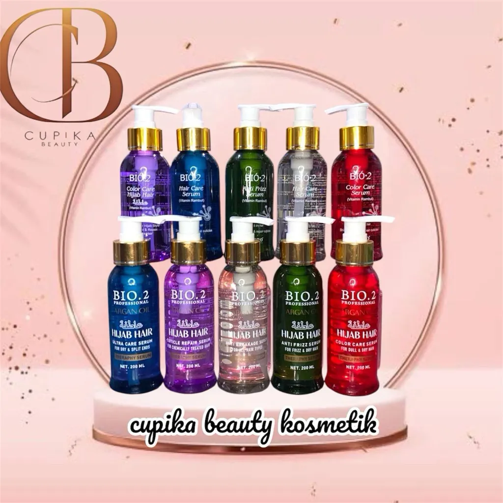 pc,z} BIO 2 hair care serum 200 ml - techno professional vitamin rambut oil