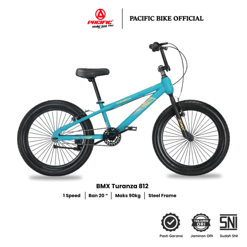 Pacific Bike Sepeda BMX Anak dan Remaja Turanza 812 Ukuran Ban 20