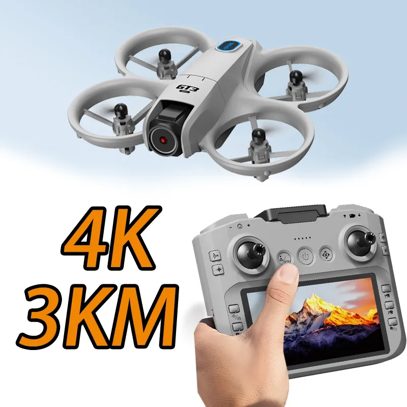 drone Kamera ganda 6K/Drone GT3 Pro Dual Camera 360 Flip Anti Tabrak/ drone mini kamera 3-5KM,Drone dengan layar / kamera drone